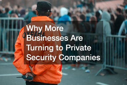 Why More Businesses Are Turning to Private Security Companies